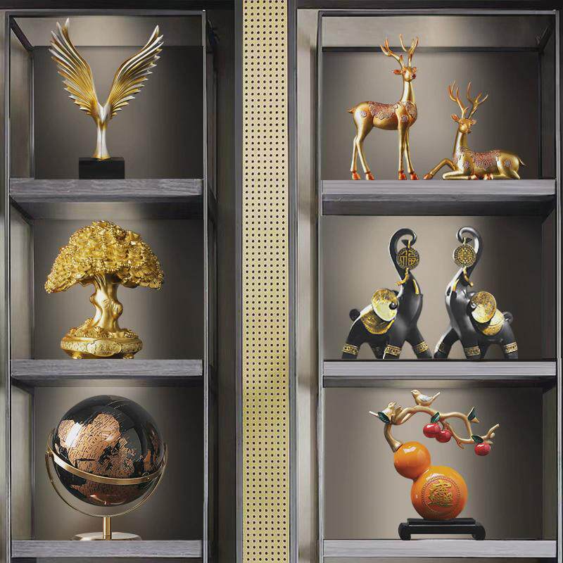 a6l现代简约酒柜装饰品家居客厅轻奢摆件老板办公室桌面摆设