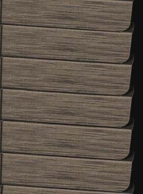 18n成品百叶窗窗帘免打孔黑色l型pvc型百叶卫生间遮厨房浴室卧室