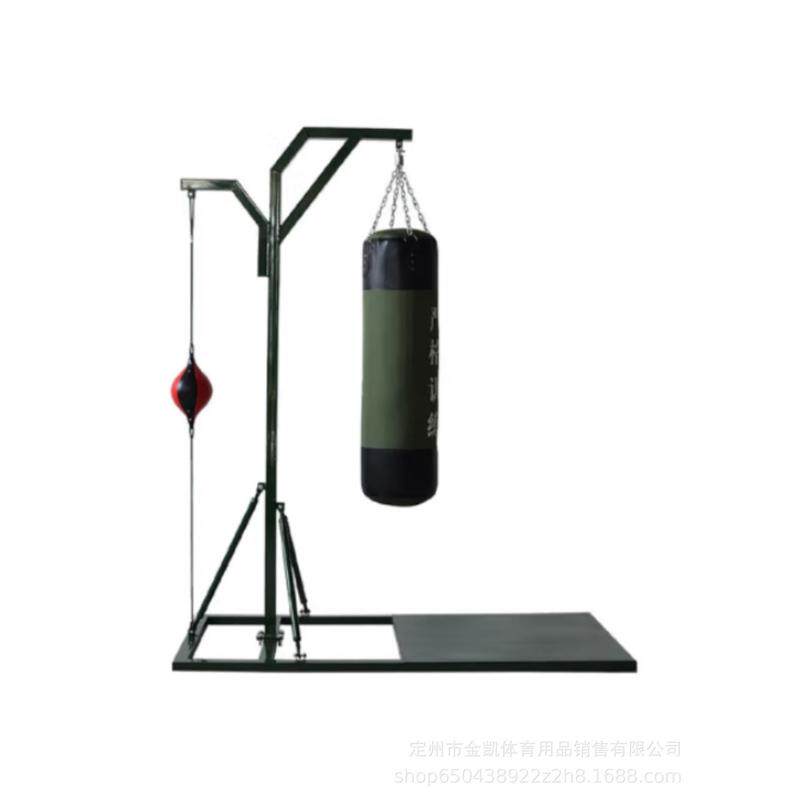 拳击沙袋架龙门立式沙袋架散打搏击吊式沙袋架含沙袋速度球