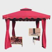 四柱亭户外遮阳棚展会罗马雨蓬露天活动停汽车农家乐超大商用