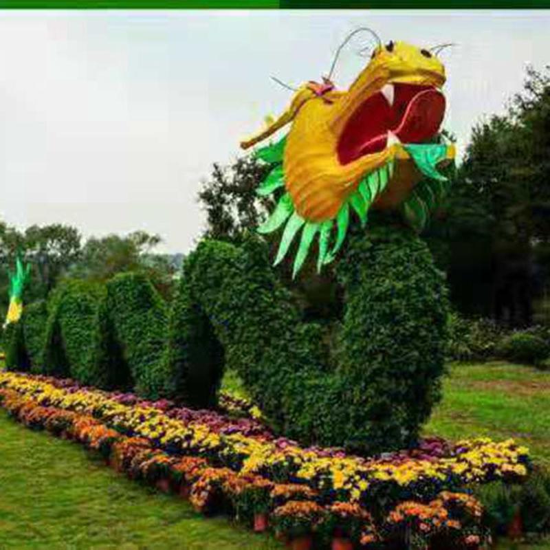 仿真绿雕制作大型植绿雕仿真雕树街道市公园绿雕景观绿雕龙动物