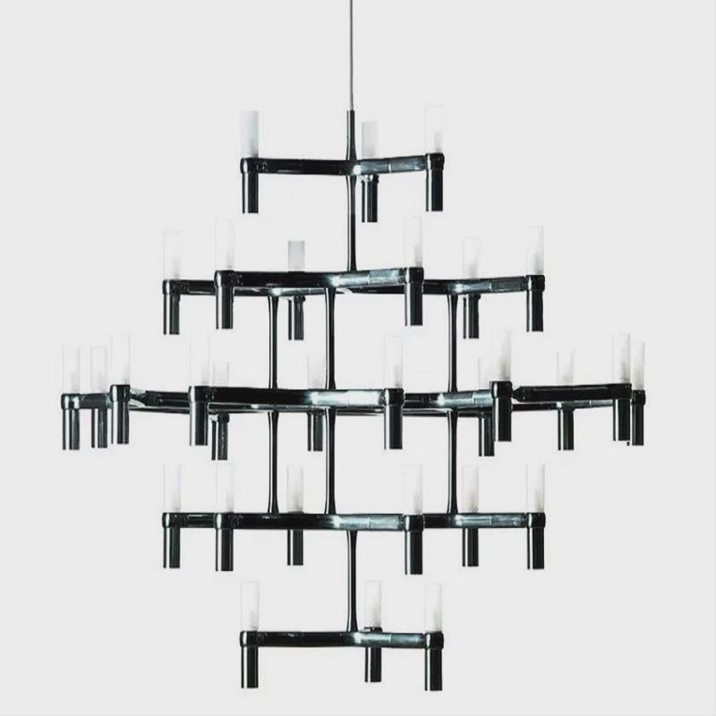 意式极简轻奢led客厅吊灯创意个性设计师现代别墅卧室灯餐厅灯具