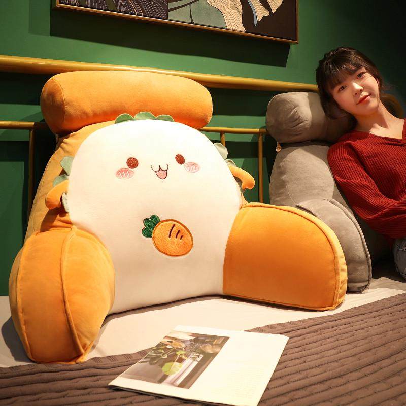 床头软包大靠背垫靠垫宿舍床上看书护腰靠枕枕头沙发抱枕女生睡觉,居家布艺,床头靠垫,淘宝优惠券,粉丝福利购,淘宝优惠卷