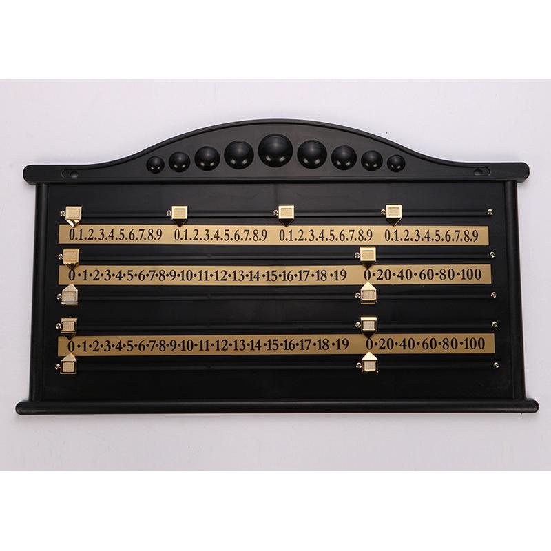 厂家供应台球桌台球杆系列美式台球塑料斯洛克台球配件记分牌