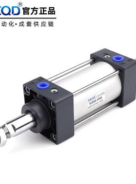 亚德客型标准大推力双出气动气缸scd125/160/200x100x150x250-300