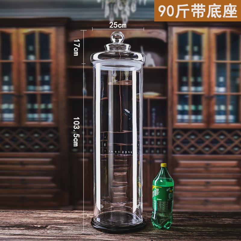 34N大容量泡酒玻璃瓶带龙头鹿茸泡酒酒瓶40斤50斤100斤酒坛酒桶