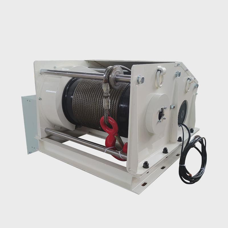 卷扬机定制牵引提升大容绳量静音小体积扬程大高转速电动工业绞车
