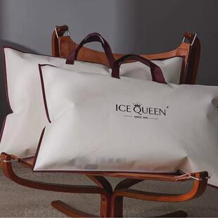 五星级酒店专用枕头白鹅绒软枕芯侧睡不单人羽绒枕塌陷枕