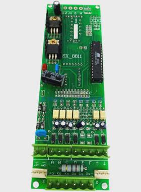 电梯外呼显示面板sx-8811-28811tv-v1.1bcd段码十字制共阴电梯配