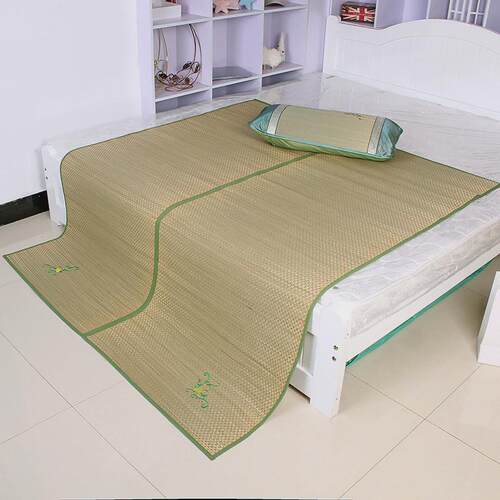 a524传统草席芦苇席草编1.8双人床天然地垫帘子子凉席草席老式