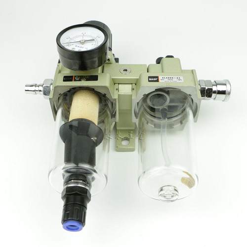 气源处理器AC4010-04D/06D二联件过滤器AW4000+AL4000油水分离器