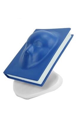 北欧简约树脂脸书客厅创意样板房书房人物雕塑摆件家居软装饰品