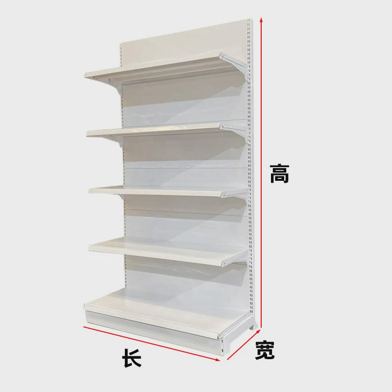 便利店定制平背板洞洞板置物架商场超市货架陈列商品单面厂家直销