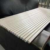 防静电本色peek板黑色聚醚醚酮板棒材peek绝缘尺寸可加工