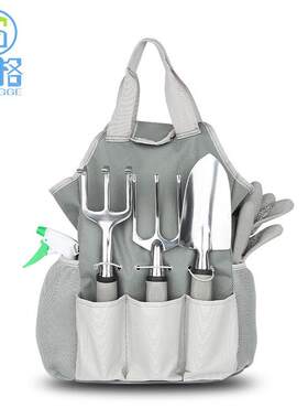 铝合金果树园林工具修枝剪花园种植用铲子耙子取根器五金套装
