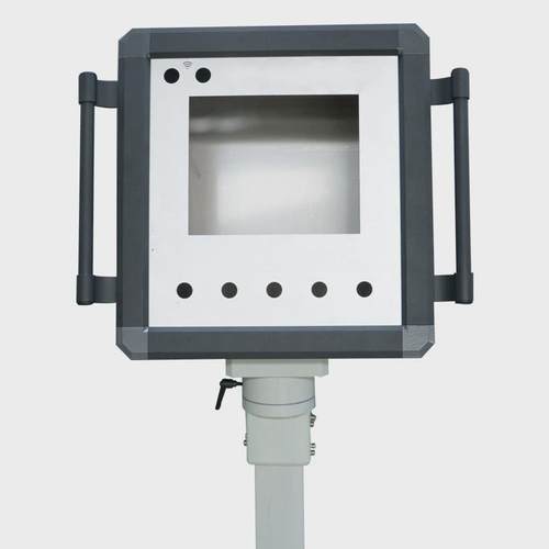 厂家悬臂控制箱铝合金触摸屏安装盒配电箱移动支架旋转摇臂吊臂