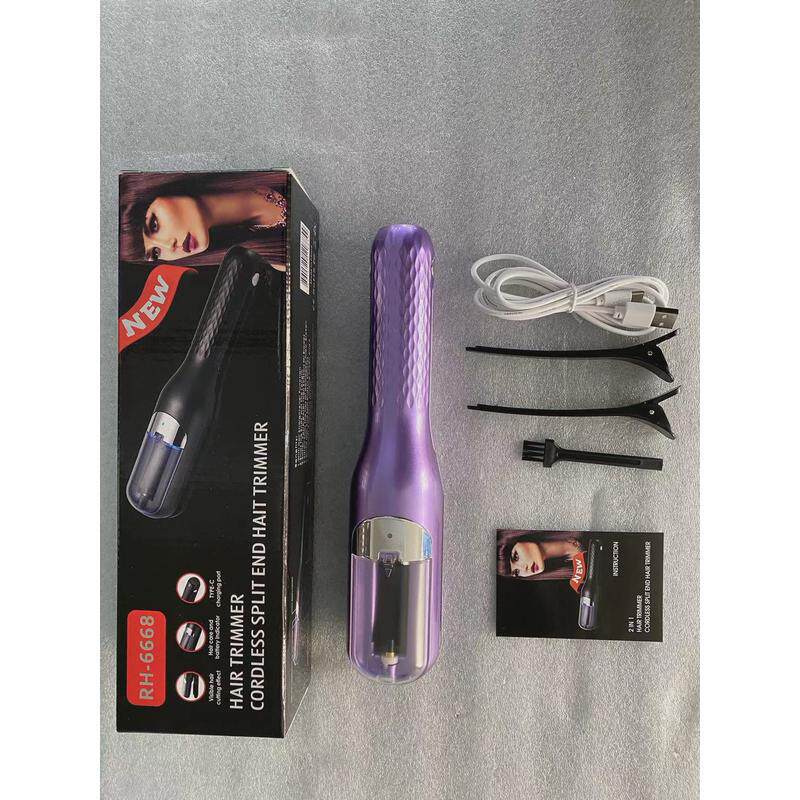 新款多功能碎发器修剪发器充电自动家用分叉便携削发器电动理发器