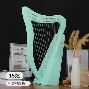 23弦便携易学15爱尔兰竖琴凯尔琴莱里拉琴琴19弦小众乐器雅小竖琴