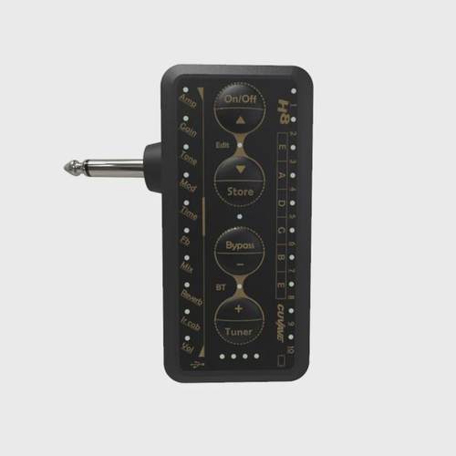 厂家直销便捷吉他无线专业电吉他效果器耳放式
