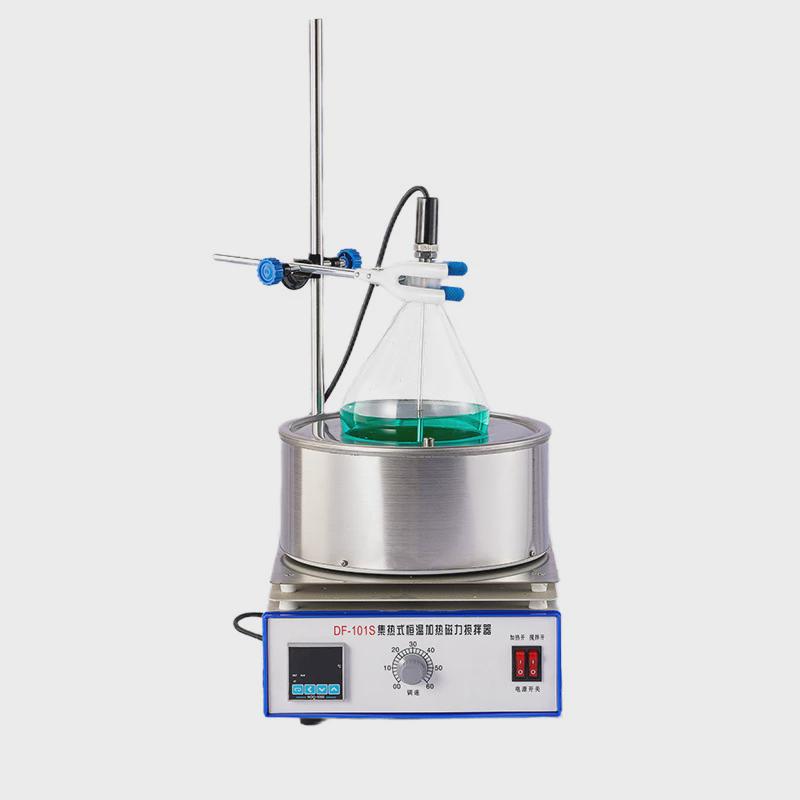 智能数显油式磁力搅拌器集热式恒温加热磁力搅拌器水大小两用