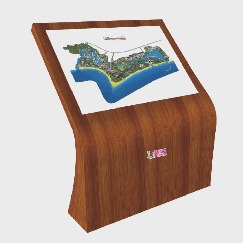 景区导览宣传栏厂家不锈钢灯箱视牌亚克力户外发光导览总平图导