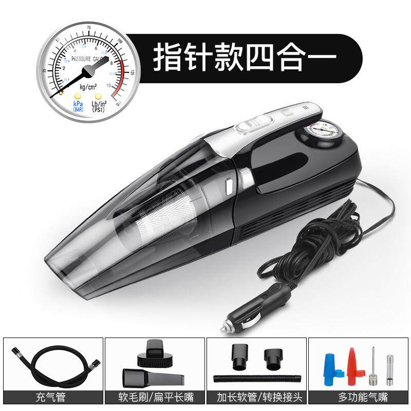 车载吸尘器充气泵汽车打气泵四合专用车内用家用两用大功率强力一