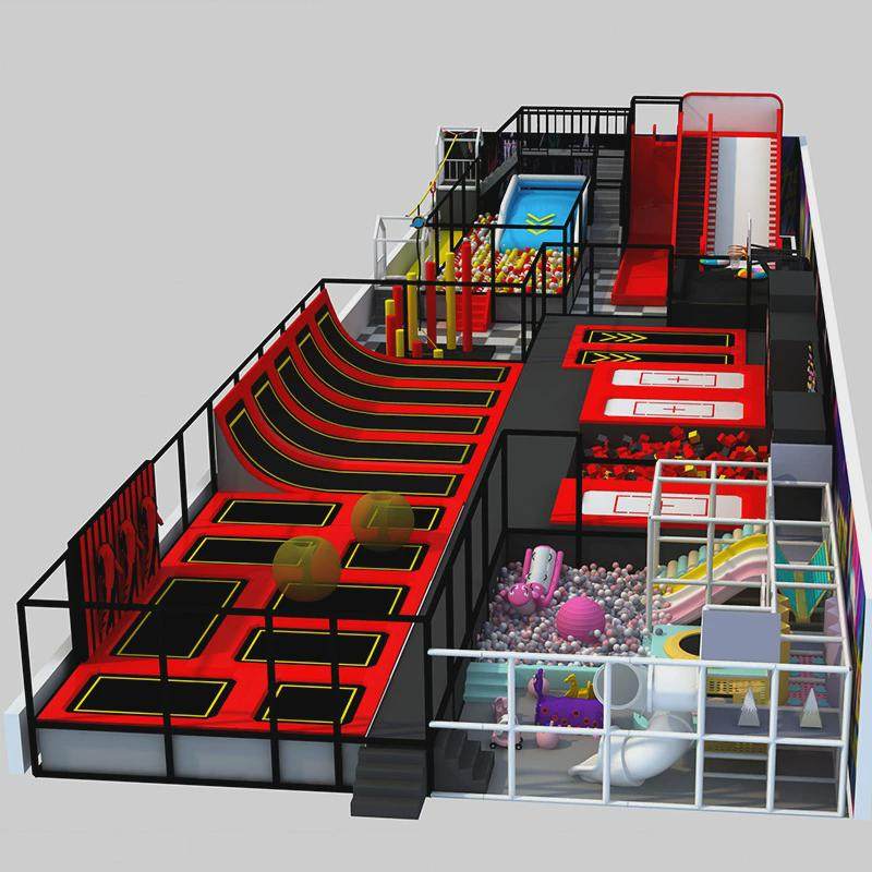 儿童乐园室内户外大型网红蹦床运动成人健身游乐场设备商场蹦蹦床