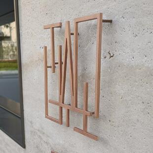 墙面金属立体字设计艺术店招宣传牌标识酒店饭店公司文化墙广告牌