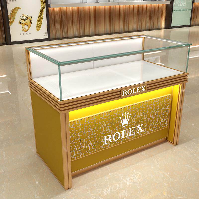 供应厂家珠宝展台玻璃珠宝展示柜欧式玻璃展示柜精品柜