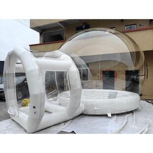 网红充气泡泡屋派对婚礼商场展示免搭建户外露营星空顶帐篷现货