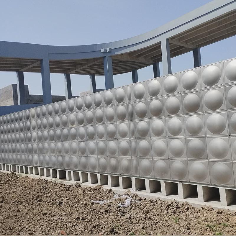 上海不锈钢保温水箱方形储水设备消防生活水箱焊接组合式水箱厂家