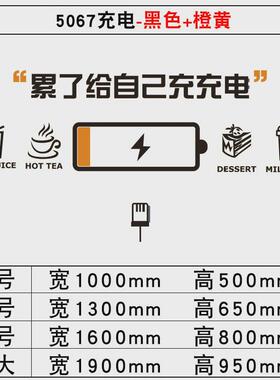 33N办公室墙面装饰贴纸励志字标语公司企业文化背景休息区茶水间