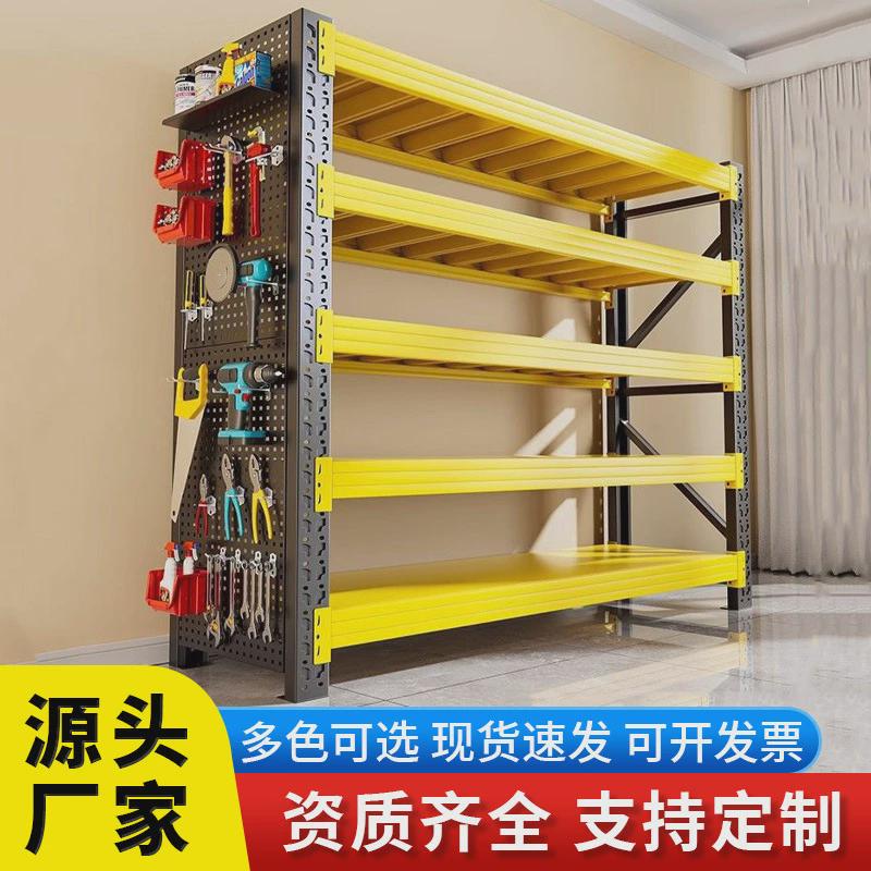 承重货架货架仓储仓库多层置物架快递架收纳架五金展示架重型货架