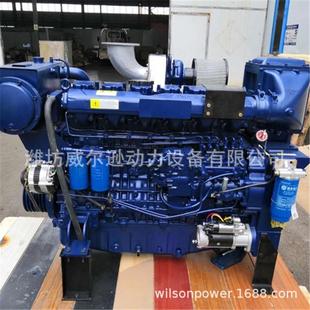 潍坊WP12船用发动机450马力船用450马力高速船用柴油发动机