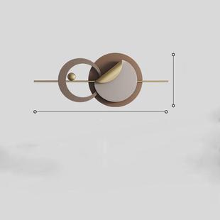 挂件立体铁艺 饰品壁挂沙发背景墙式 2eie意卧室墙面装 饰轻奢墙上装