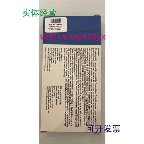 现货供应Thermo衬管453A1925-UI453A1295-UI5支/盒