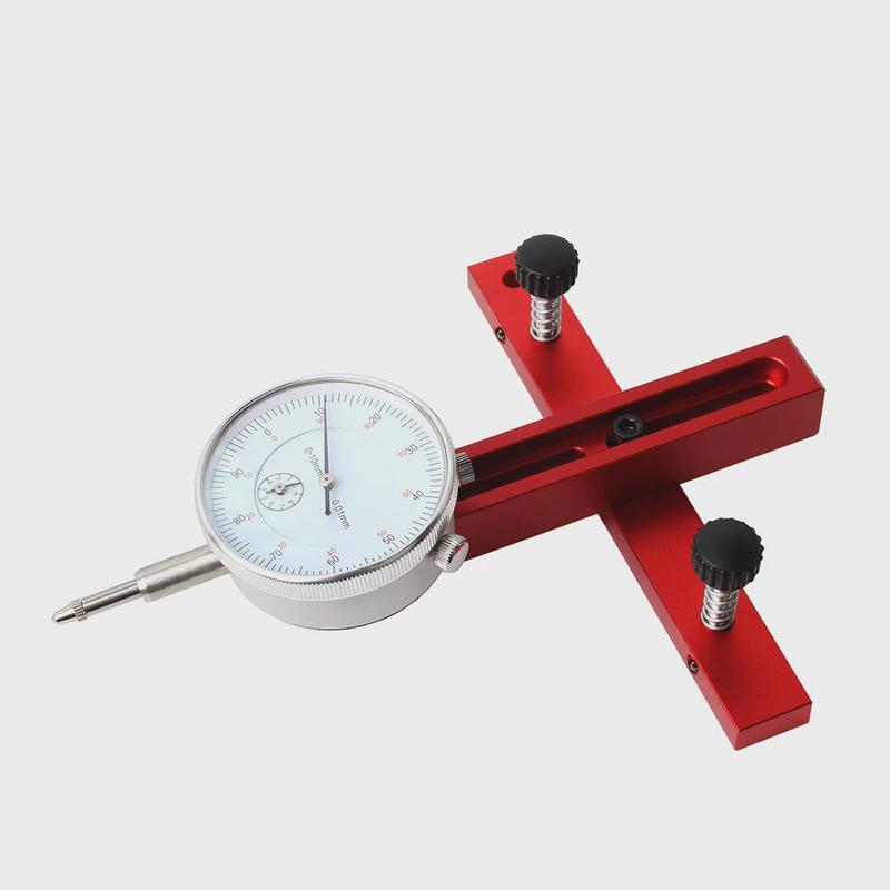 木工台式台式百分表校正器锯用铝合金锯锯片平行度校正木工工具