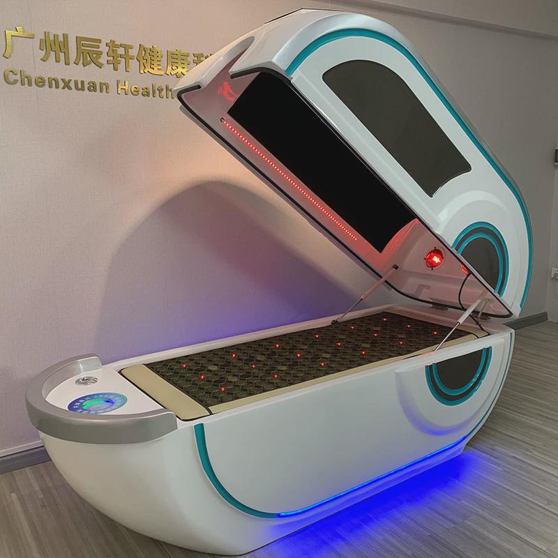 智能汗蒸能量元气太空舱生物共振养生仓量子修复太赫磁旋磁熵减仪