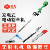 无刷大功率电动割草机充电打草机背负式 除草机家用果园剪草机开荒
