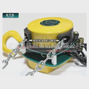 360度定制起重万向装 360度不锈钢葫芦手拉葫芦链条式 卸设备工具