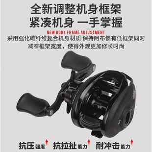 阿布24款P5水滴轮PMAX5SX淡水海钓路亚远投微物打黑雷强水滴轮