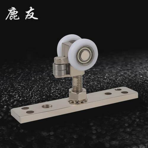 折叠门窗万向吊轮厨房阳台折叠推拉隐藏吊滑隔断轨道全套五金配件