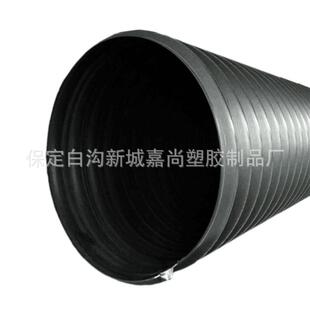 hdpe双壁波纹管hdpe管道增强管市政工程钢带地下排水排污管道