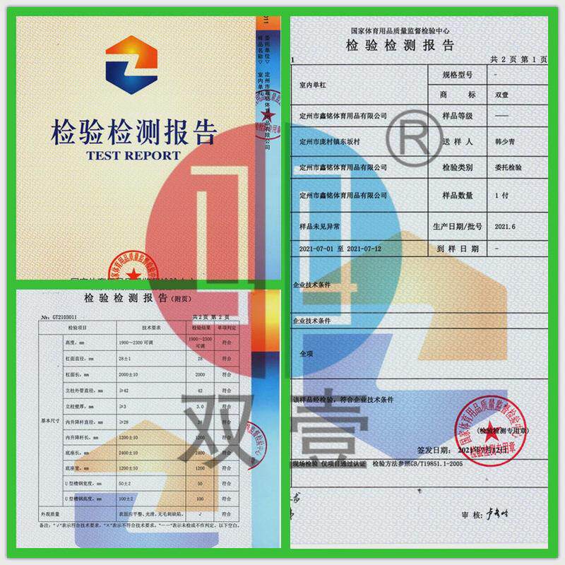 双壹牌可移动室内单杠高度可调节碳钢升降健身训练移动单杠