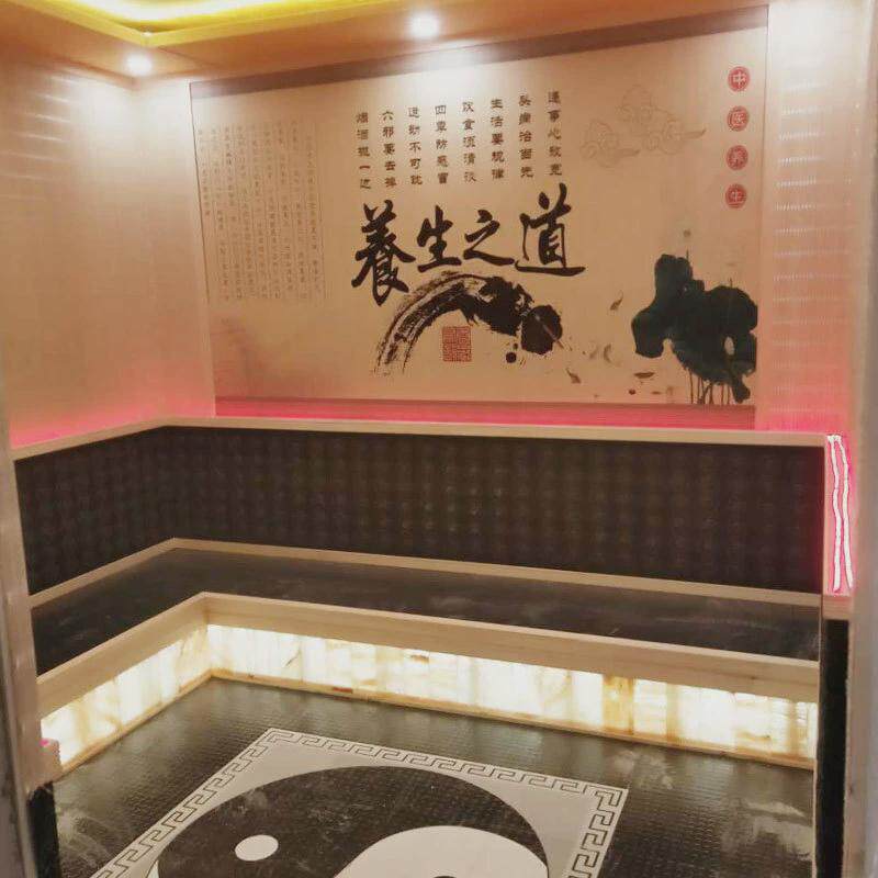 原木能量汗蒸房家用小型汗蒸房浴场安装中心汗蒸设备洗浴多少钱