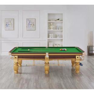 标准泓鑫台球桌家用全套花岗岩台球桌木库厂家直销