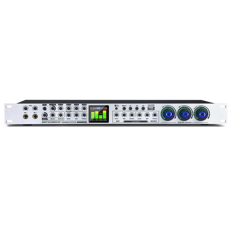 lx9数字舞台双混响dsp效果家庭前级效果器卡拉ok音频处理效果器