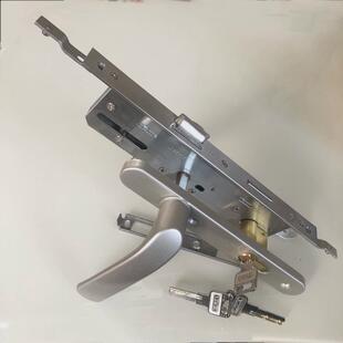 断桥铝多点门锁8535大门锁平开门锁断桥铝执手锁门窗五金配件