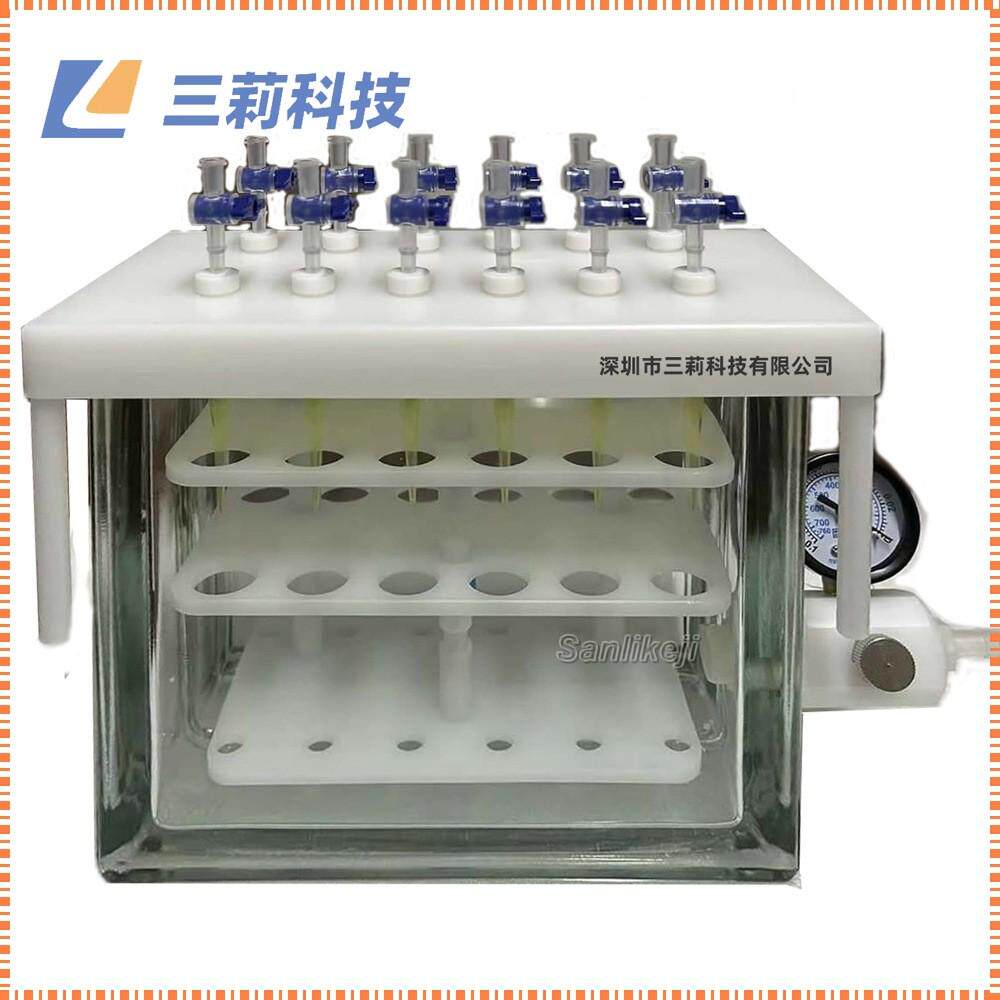 萃取相固仪24孔方形玻璃缸固相萃取装置24样品前处理固相萃取仪