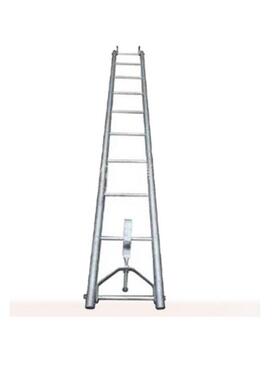 高空折叠式平衡挂梯铝合金折叠出线平梯电力检修出线挂梯